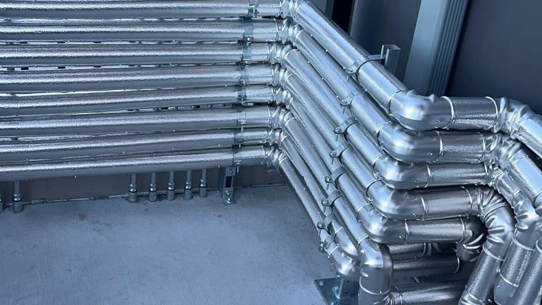 Mechanical insulation work